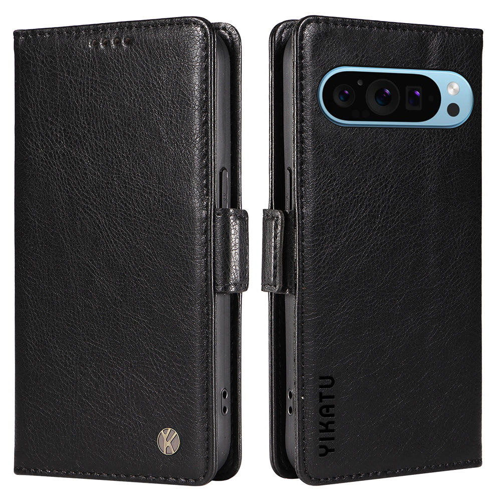 YIKATU YK-007 For Google Pixel 9 Case with Card Holder PU Leather+TPU Inner Shell Phone Cover YIKATU YK-007 For Google Pixel 9 Case with Card Holder PU Leather+TPU Inner Shell Phone Cover